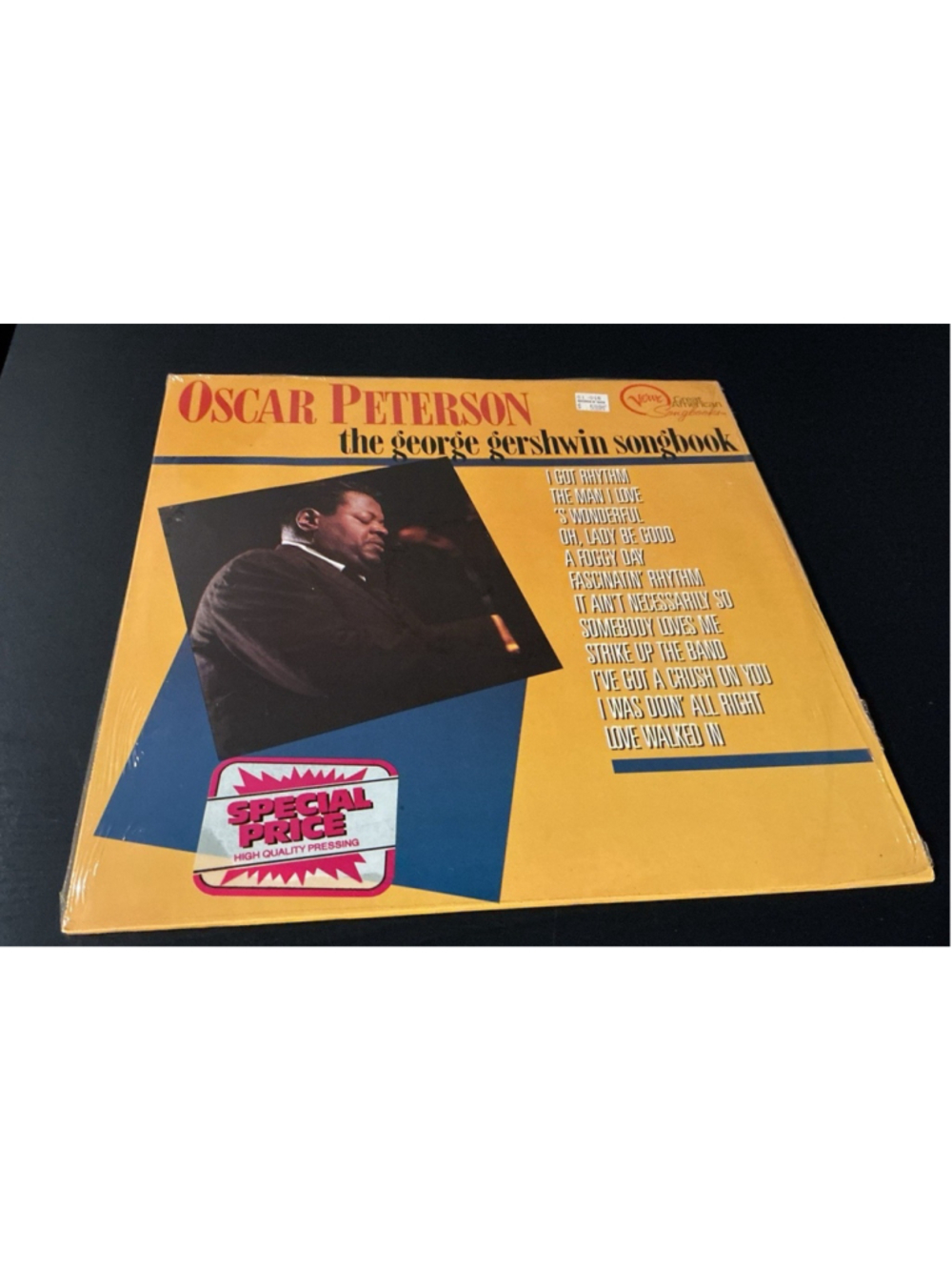Oscar Peterson "The George Gershwin Songbook" Jazz Vinyl LP, Verve 823 249-1.
